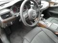 Black 2014 Audi A7 3.0T quattro Prestige Interior Color
