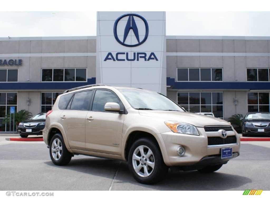 2010 RAV4 Limited - Sandy Beach Metallic / Sand Beige photo #1