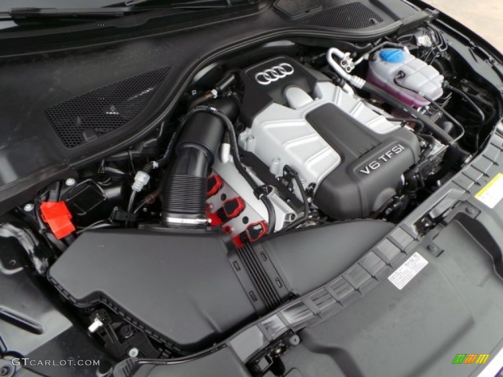 2014 Audi A7 3.0T quattro Prestige 3.0 Liter Supercharged FSI DOHC 24-Valve VVT V6 Engine Photo #92771594
