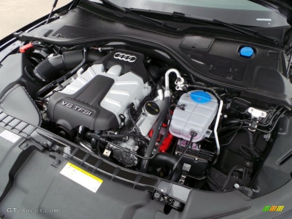 2014 Audi A7 3.0T quattro Prestige 3.0 Liter Supercharged FSI DOHC 24-Valve VVT V6 Engine Photo #92771620