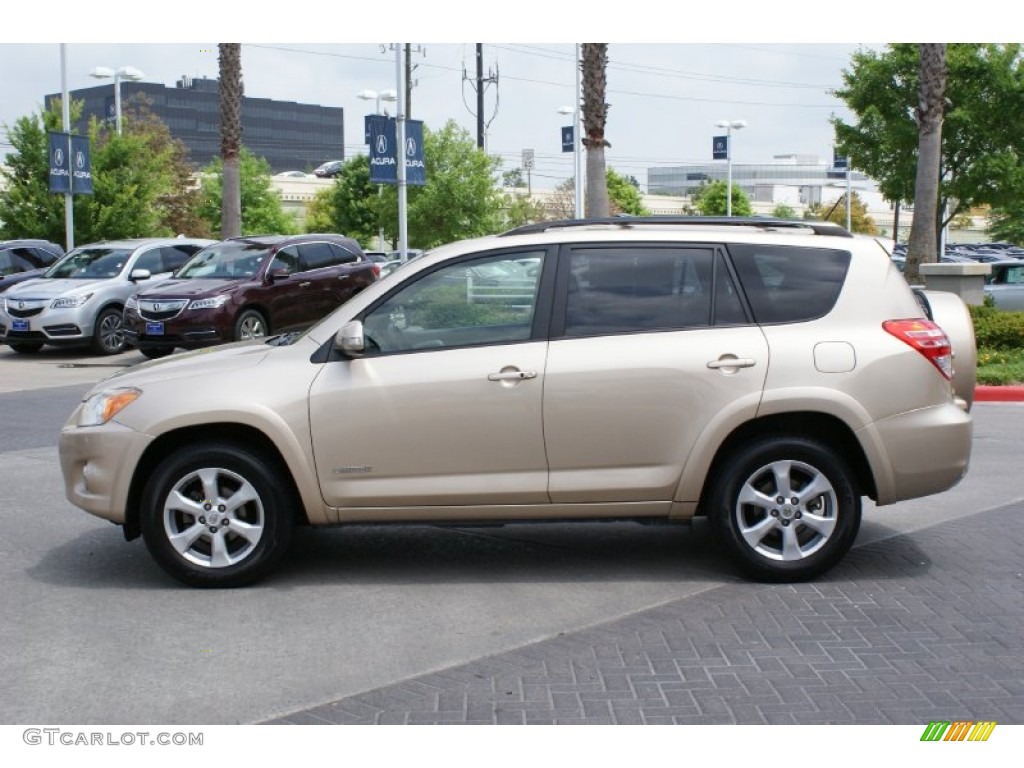 Sandy Beach Metallic 2010 Toyota RAV4 Limited Exterior Photo #92771632