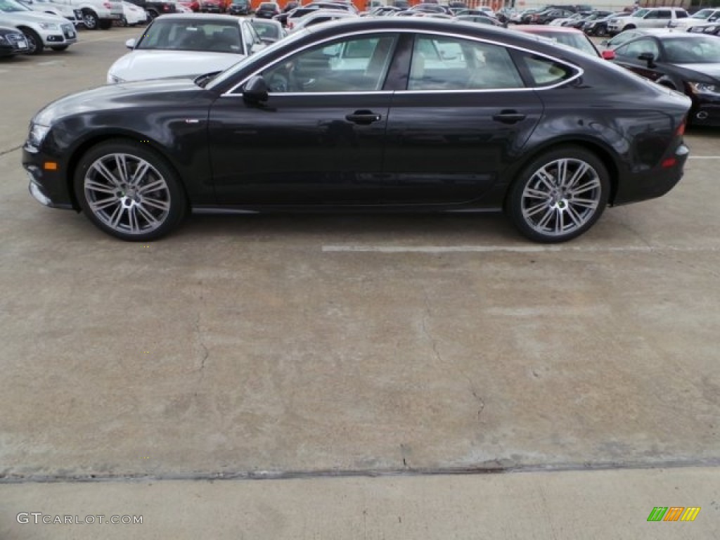 2014 A7 3.0 TDI quattro Prestige - Oolong Gray Metallic / Velvet Beige photo #4