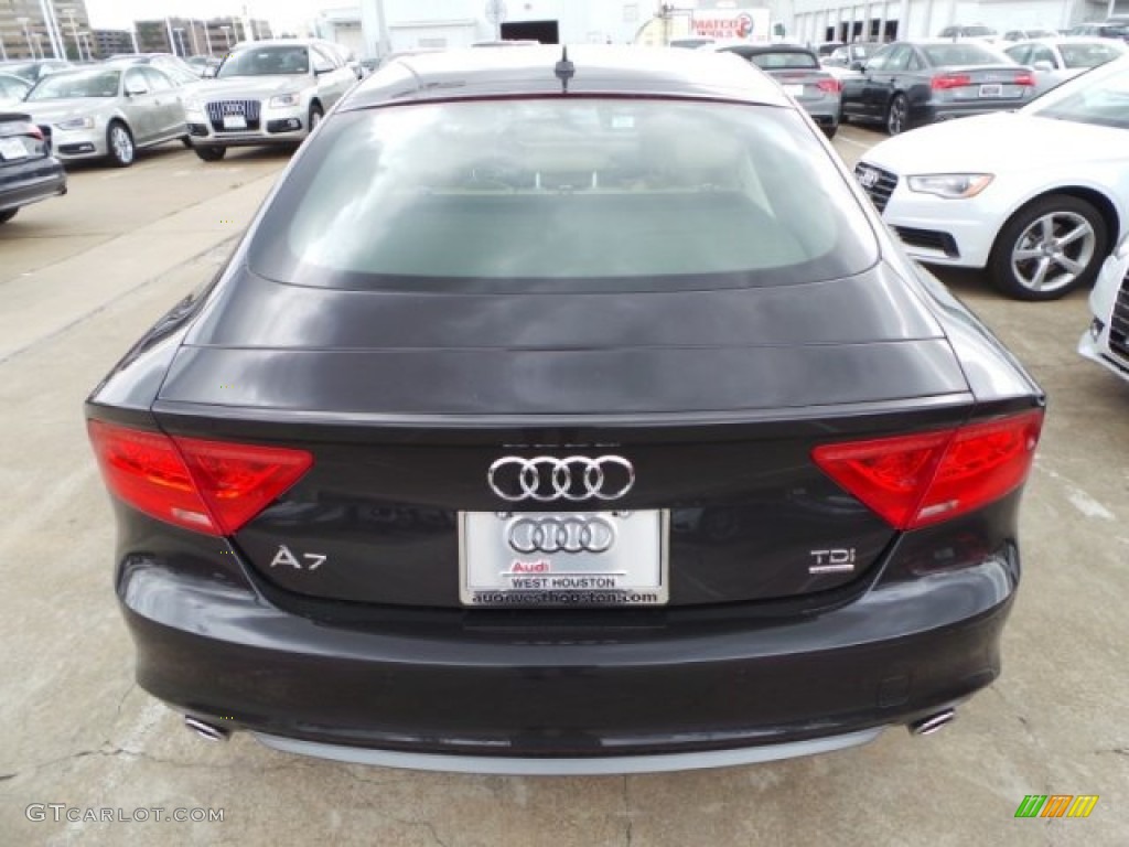 2014 A7 3.0 TDI quattro Prestige - Oolong Gray Metallic / Velvet Beige photo #6
