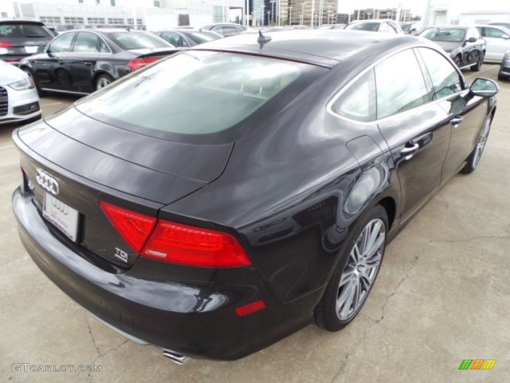 2014 A7 3.0 TDI quattro Prestige - Oolong Gray Metallic / Velvet Beige photo #7
