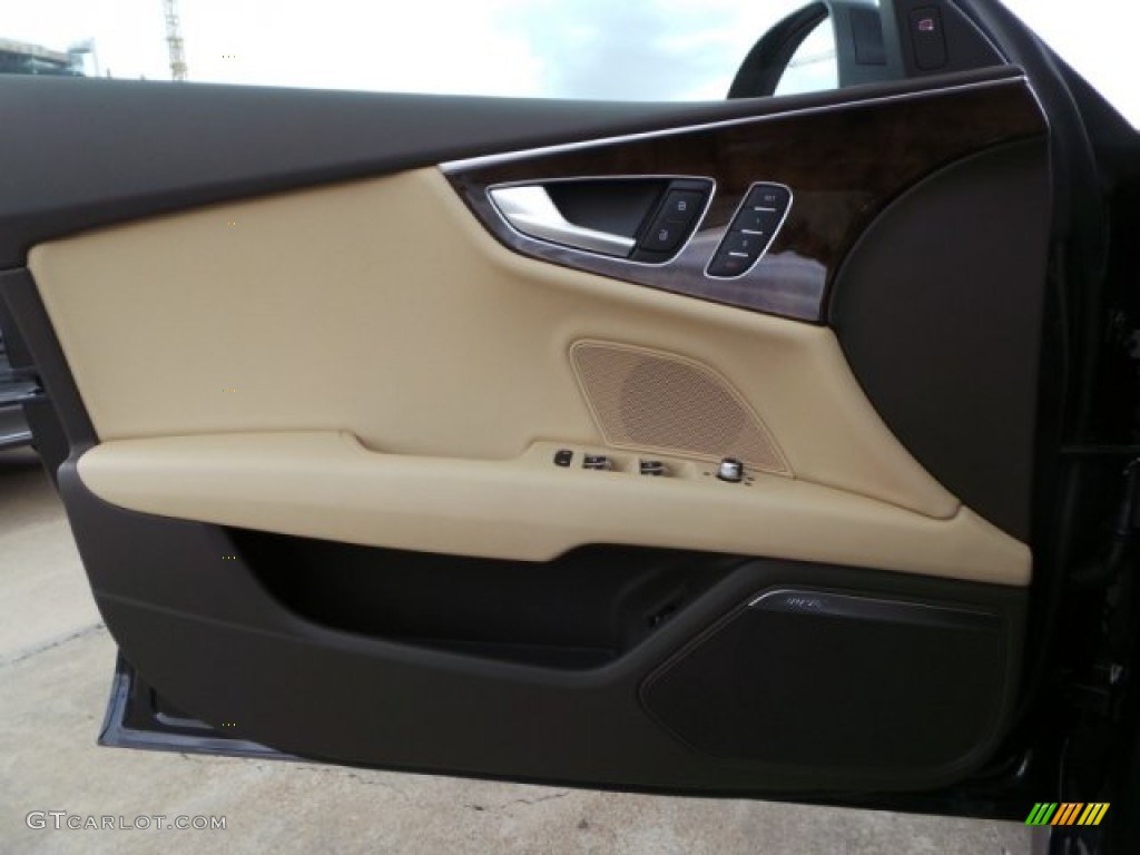 2014 A7 3.0 TDI quattro Prestige - Oolong Gray Metallic / Velvet Beige photo #9