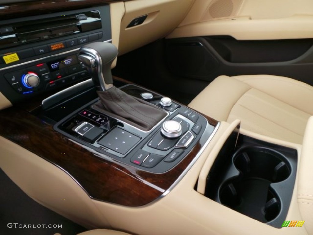 2014 A7 3.0 TDI quattro Prestige - Oolong Gray Metallic / Velvet Beige photo #14
