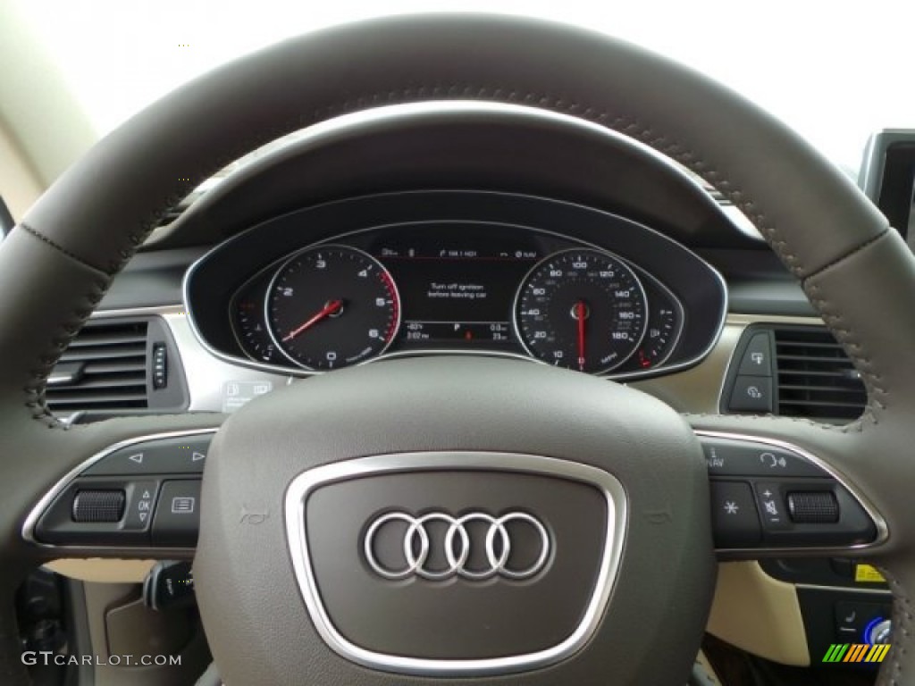 2014 A7 3.0 TDI quattro Prestige - Oolong Gray Metallic / Velvet Beige photo #21