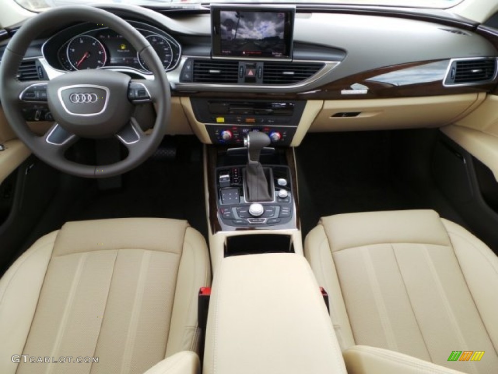 2014 A7 3.0 TDI quattro Prestige - Oolong Gray Metallic / Velvet Beige photo #25