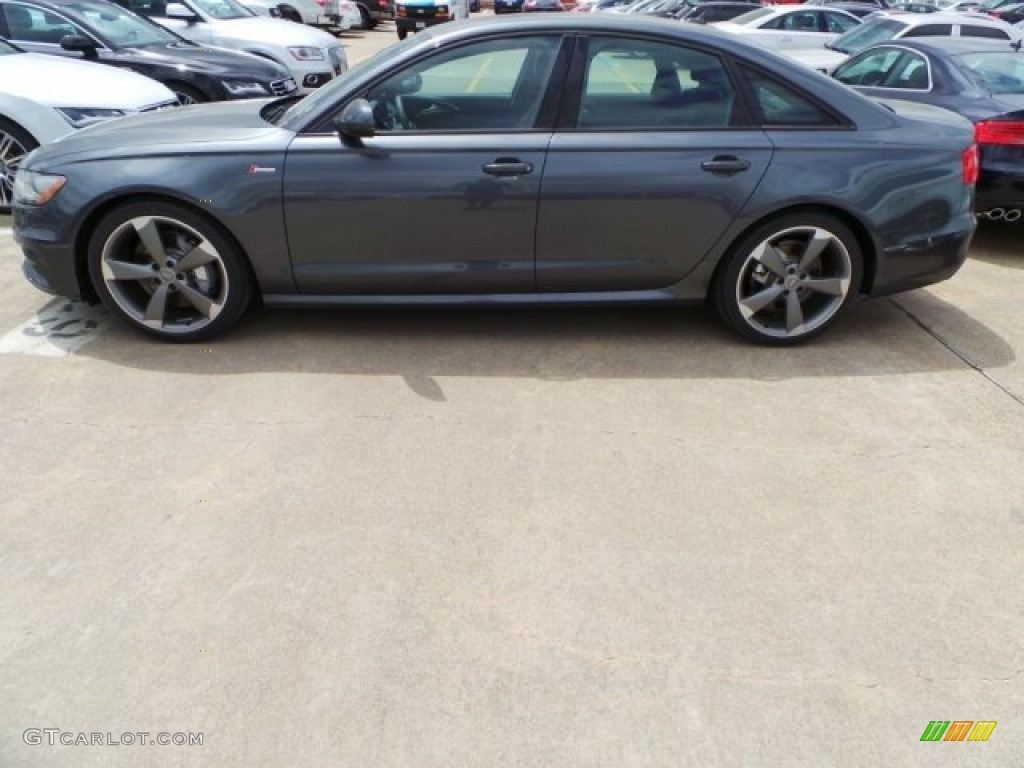 2014 A6 3.0T quattro Sedan - Daytona Grey Pearl Effect / Black photo #4