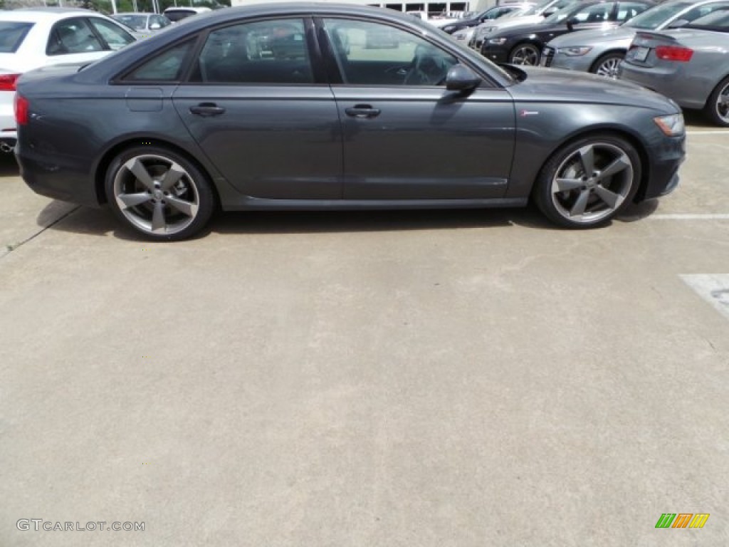 2014 A6 3.0T quattro Sedan - Daytona Grey Pearl Effect / Black photo #8