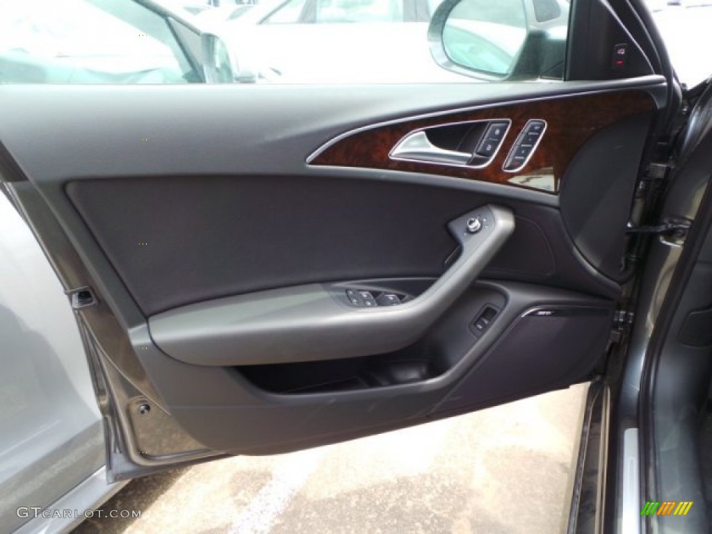2014 A6 3.0T quattro Sedan - Daytona Grey Pearl Effect / Black photo #10