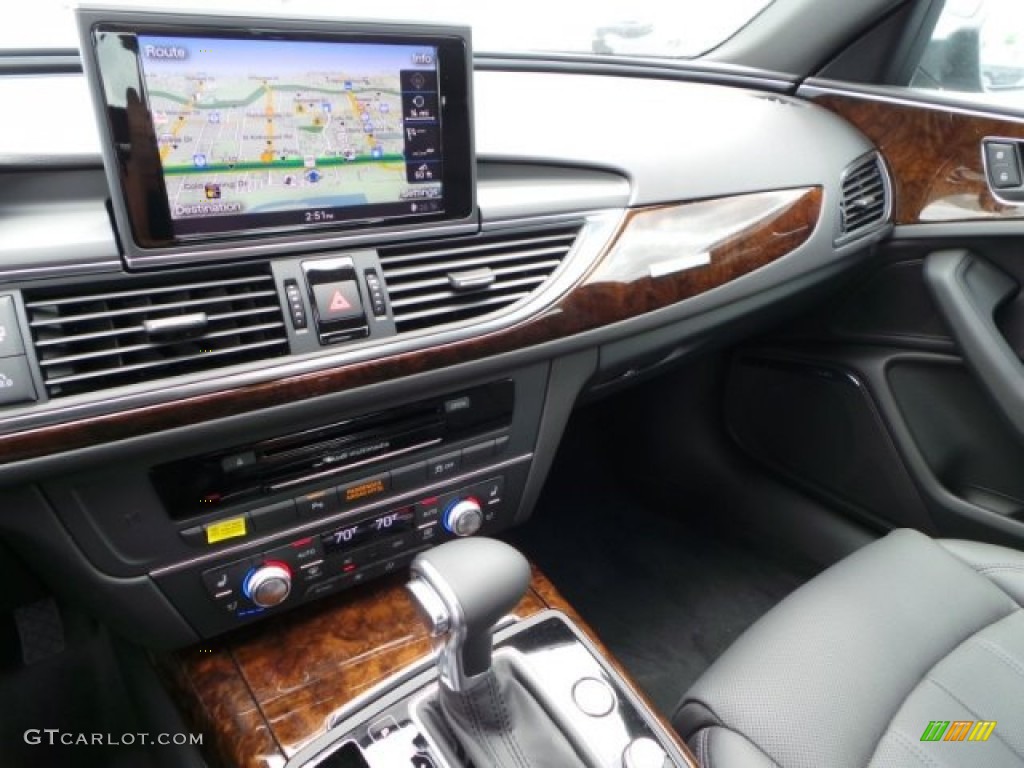 2014 A6 3.0T quattro Sedan - Daytona Grey Pearl Effect / Black photo #16