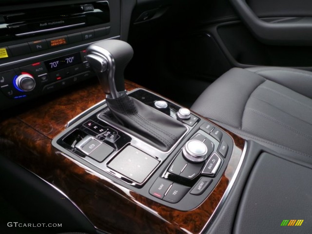 2014 A6 3.0T quattro Sedan - Daytona Grey Pearl Effect / Black photo #17