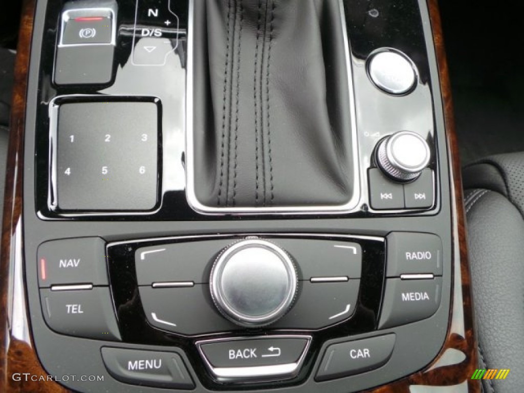 2014 A6 3.0T quattro Sedan - Daytona Grey Pearl Effect / Black photo #22
