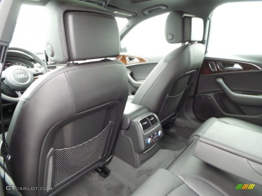 2014 A6 3.0T quattro Sedan - Daytona Grey Pearl Effect / Black photo #26