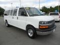 Summit White - Express LT 3500 Passenger Van Photo No. 11