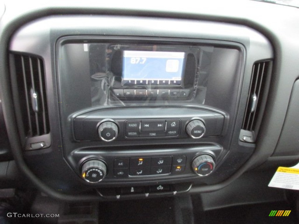 2014 Silverado 1500 WT Double Cab 4x4 - Silver Ice Metallic / Jet Black/Dark Ash photo #13