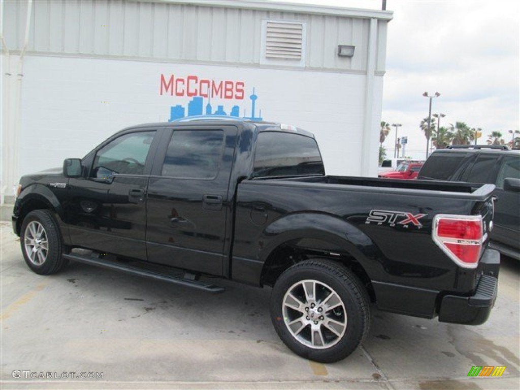 2014 F150 STX SuperCrew - Tuxedo Black / Black photo #1