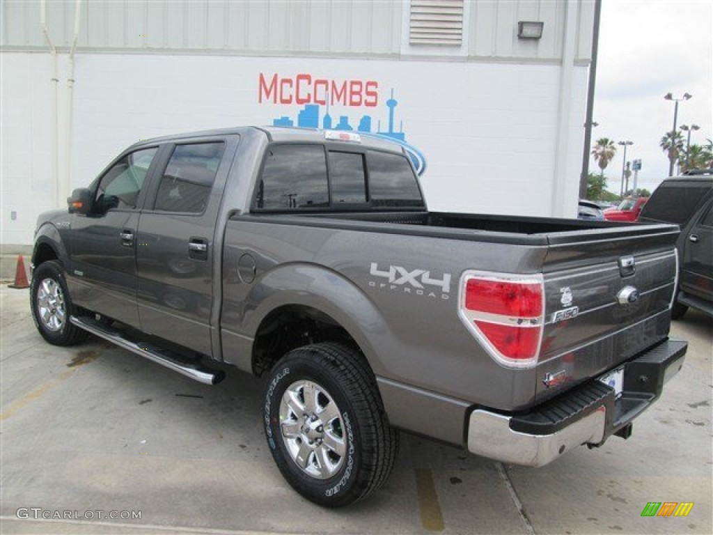 2014 F150 XLT SuperCrew 4x4 - Sterling Grey / Steel Grey photo #1