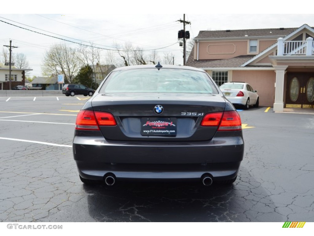 2008 3 Series 335xi Coupe - Sparkling Graphite Metallic / Gray photo #6