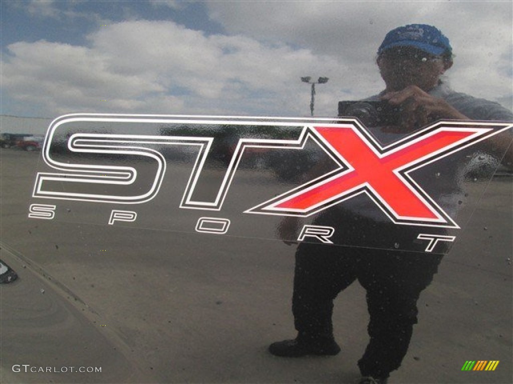2014 F150 STX SuperCab - Tuxedo Black / Black photo #2