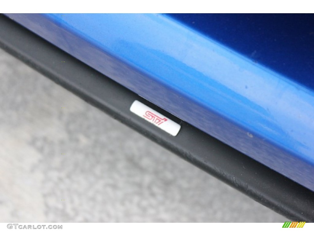 2012 Impreza WRX STi 5 Door - WR Blue Mica / Black photo #3