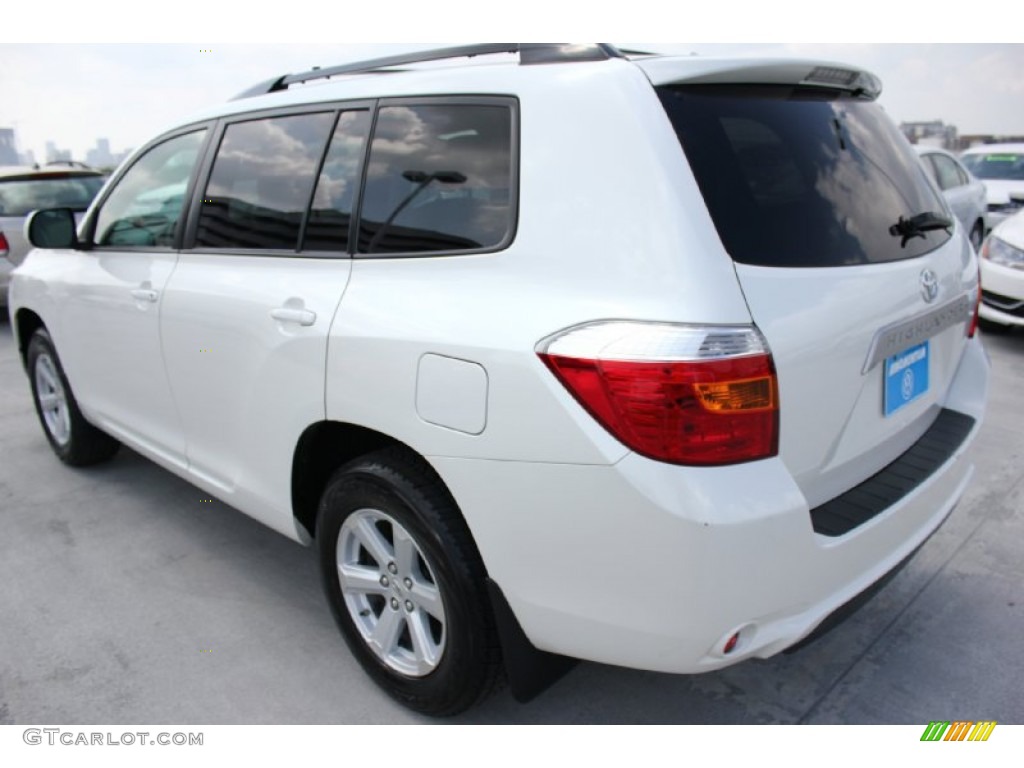 2010 Highlander SE - Blizzard White Pearl / Sand Beige photo #7