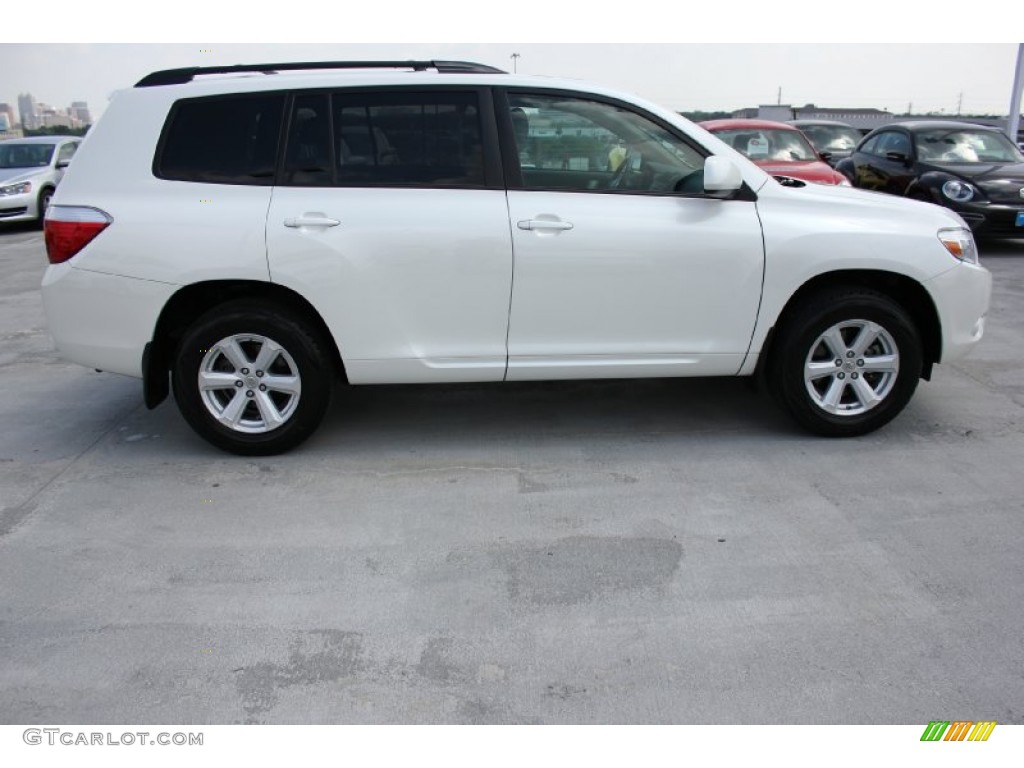 2010 Highlander SE - Blizzard White Pearl / Sand Beige photo #12