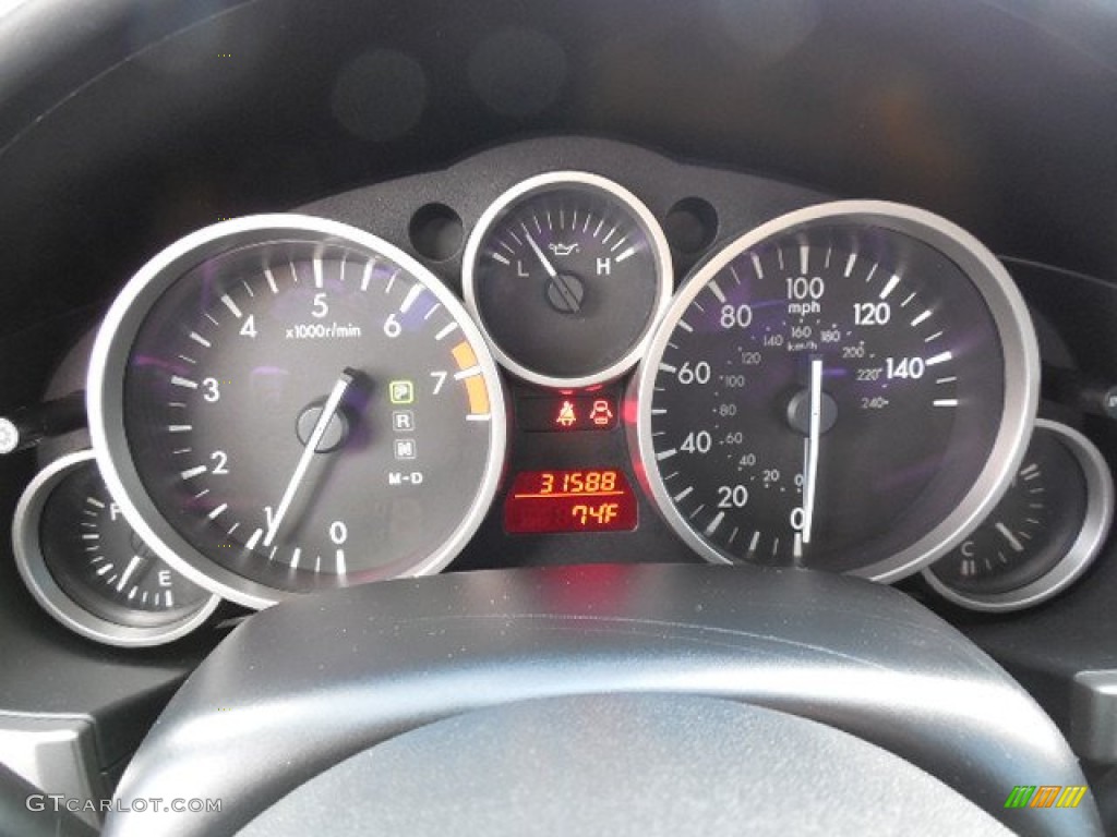 2011 Mazda MX-5 Miata Touring Roadster Gauges Photo #92778697