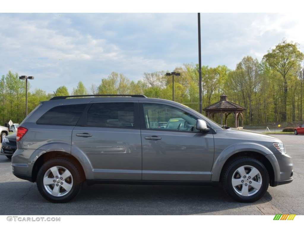 2012 Journey SXT - Storm Grey Pearl / Black/Light Frost Beige photo #2