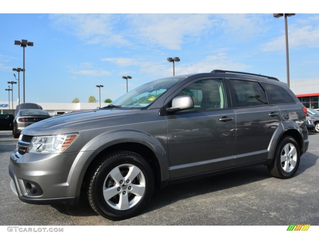 2012 Journey SXT - Storm Grey Pearl / Black/Light Frost Beige photo #3