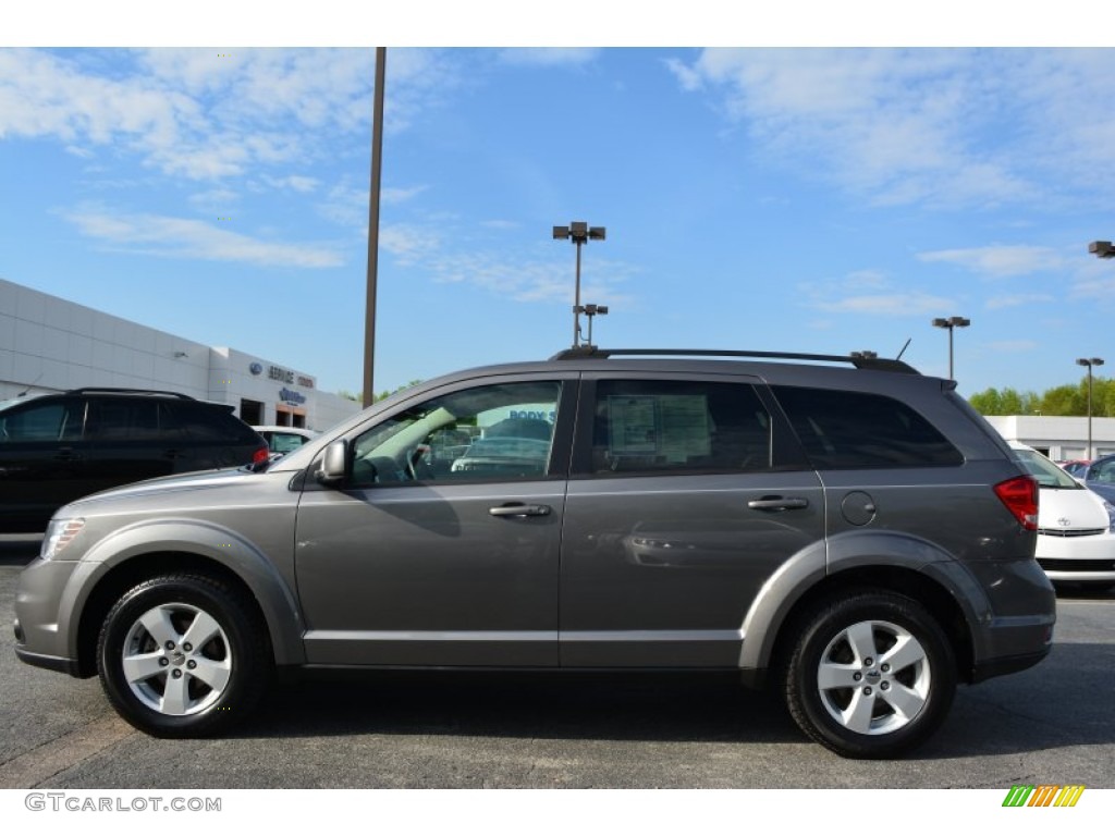 2012 Journey SXT - Storm Grey Pearl / Black/Light Frost Beige photo #6