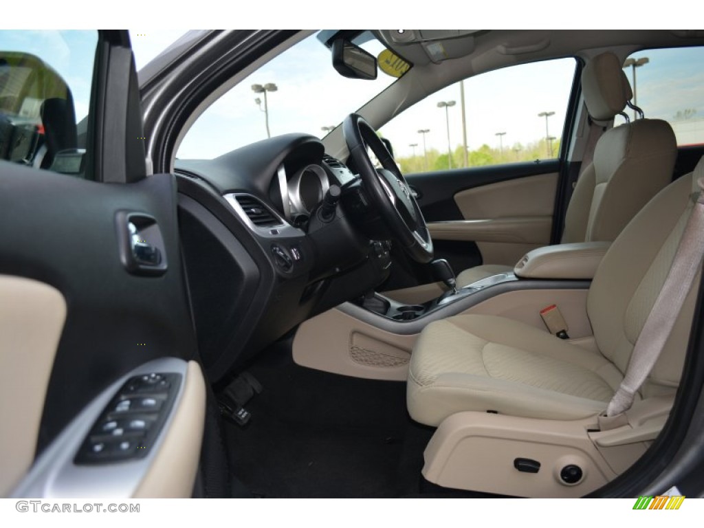 2012 Journey SXT - Storm Grey Pearl / Black/Light Frost Beige photo #9