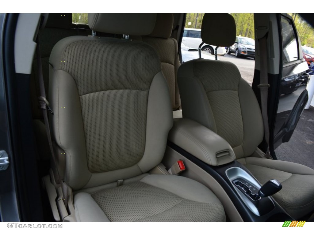 2012 Journey SXT - Storm Grey Pearl / Black/Light Frost Beige photo #15