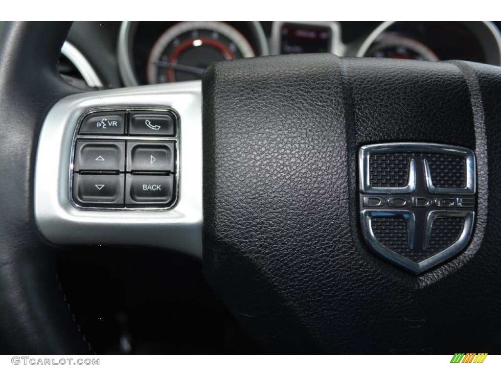 2012 Journey SXT - Storm Grey Pearl / Black/Light Frost Beige photo #23