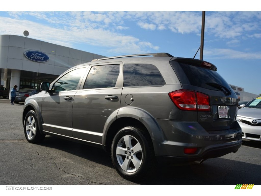 2012 Journey SXT - Storm Grey Pearl / Black/Light Frost Beige photo #30