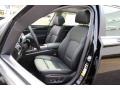 Black 2013 BMW 7 Series 740Li xDrive Sedan Interior Color
