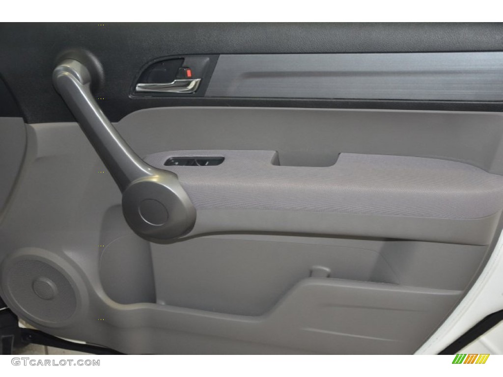 2009 CR-V LX - Taffeta White / Gray photo #26