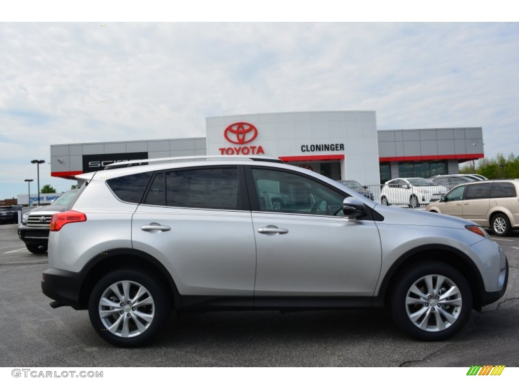 2014 RAV4 Limited - Classic Silver Metallic / Black photo #2