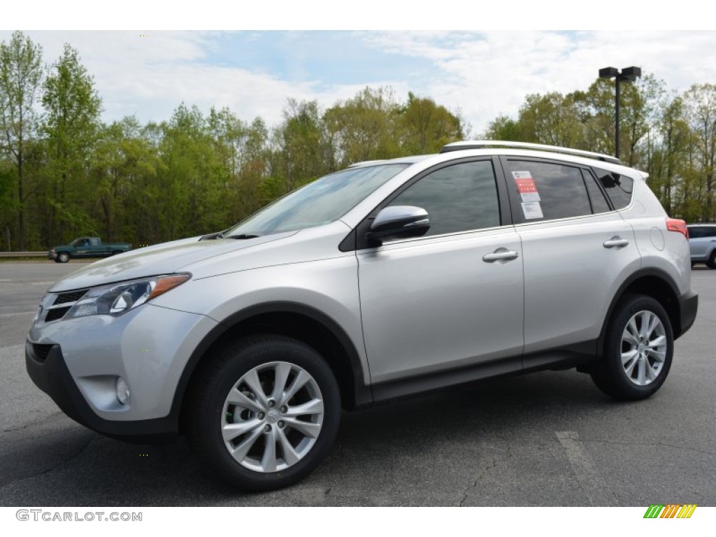 2014 RAV4 Limited - Classic Silver Metallic / Black photo #3
