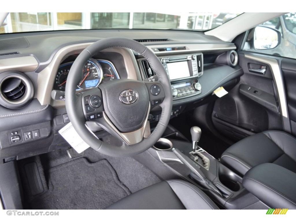 2014 RAV4 Limited - Classic Silver Metallic / Black photo #7