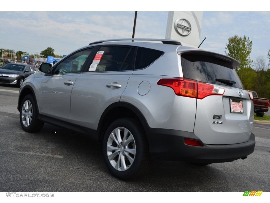 2014 RAV4 Limited - Classic Silver Metallic / Black photo #26