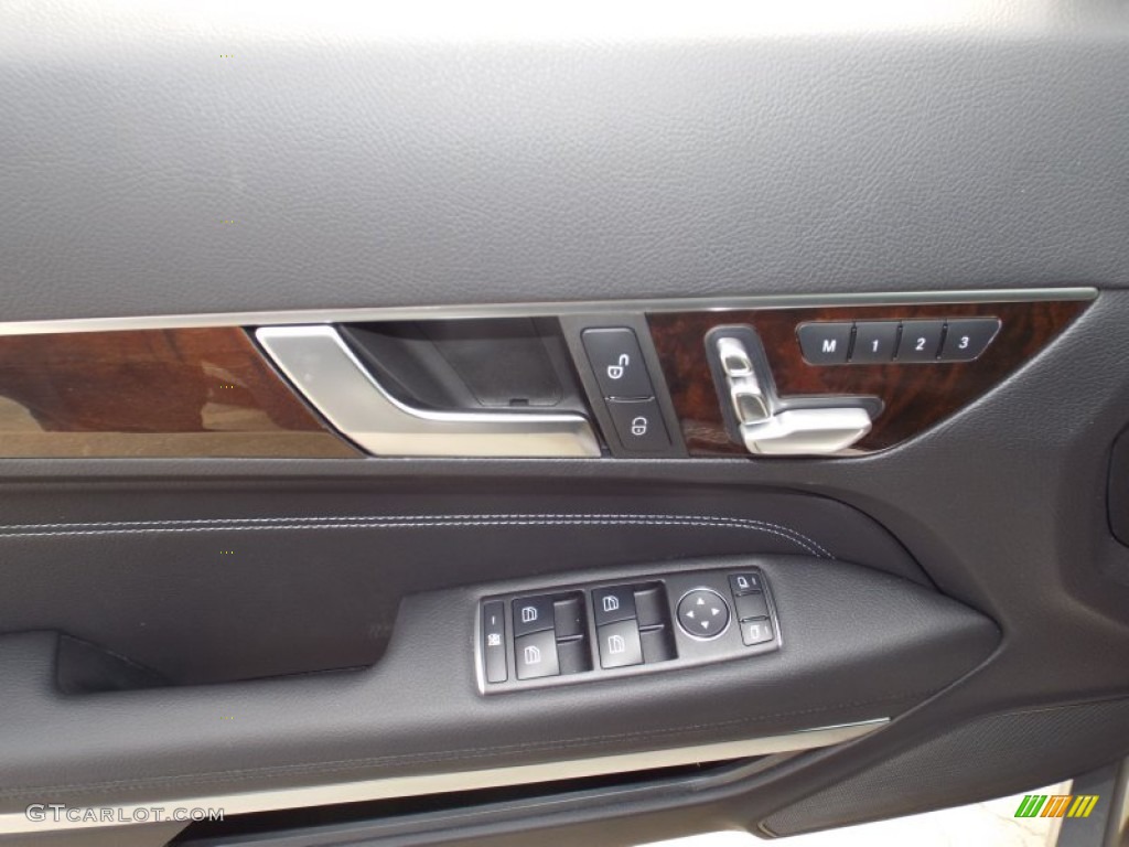 2014 E 350 Coupe - Paladium Silver Metallic / Black photo #6