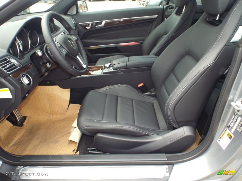 2014 E 350 Coupe - Paladium Silver Metallic / Black photo #7