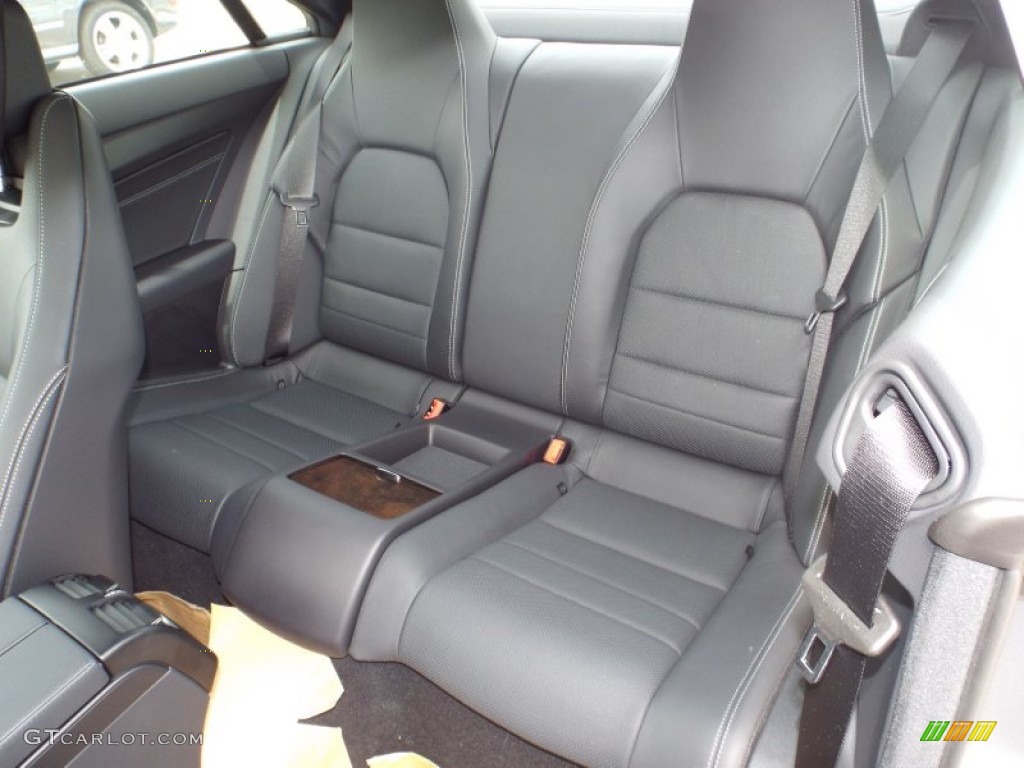2014 E 350 Coupe - Paladium Silver Metallic / Black photo #8