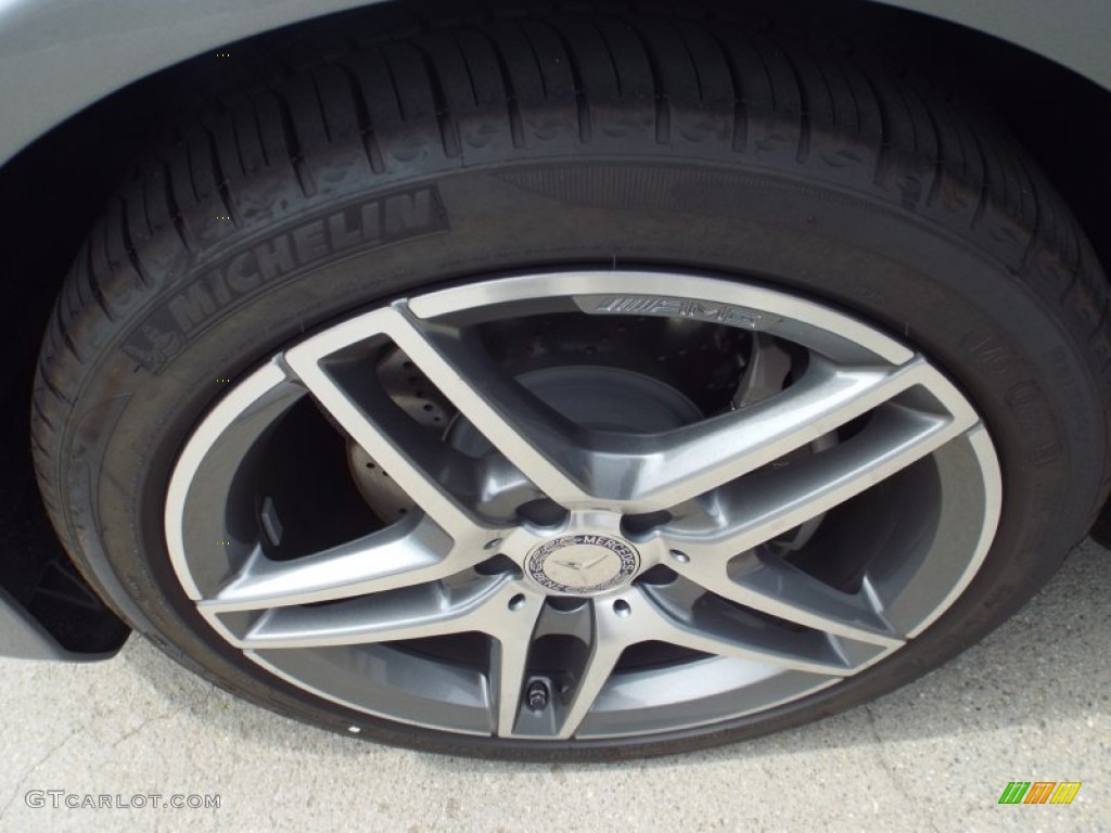 2014 E 350 Coupe - Paladium Silver Metallic / Black photo #10