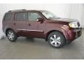 Dark Cherry Pearl 2014 Honda Pilot Touring 4WD Exterior