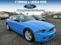 Grabber Blue 2014 Ford Mustang V6 Coupe