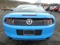 2014 Grabber Blue Ford Mustang V6 Coupe  photo #3