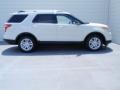 2011 White Platinum Tri-Coat Ford Explorer XLT  photo #3